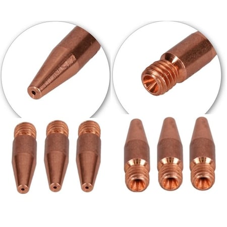 Star Tech Weld Mig Contact Tips .035 in. Tapered For Tweco 1, Mini MIG and Lincoln Magnum 100L MIG Gun, 25PK 11T35